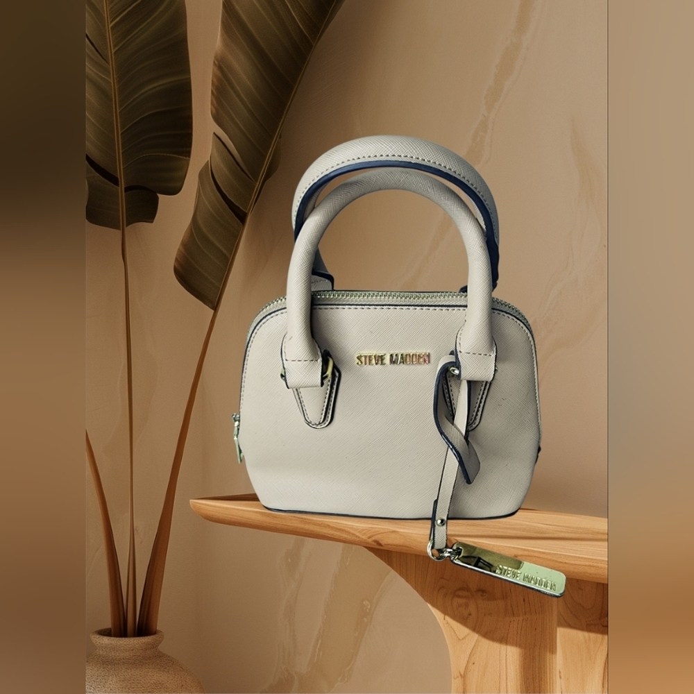 Steve Madden Cream Bfaith Mini Bag